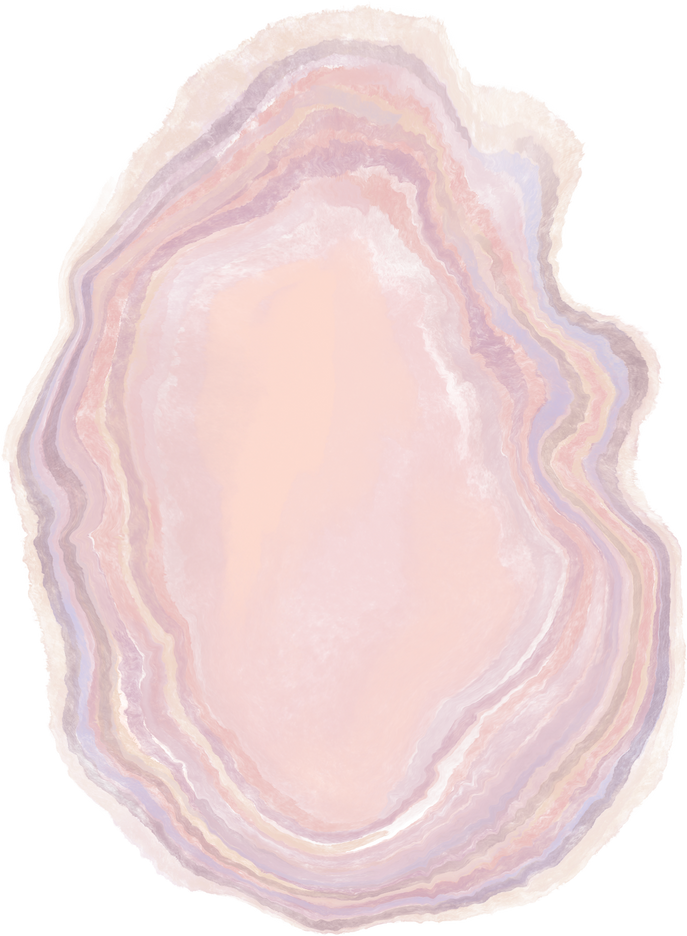 Marbleized Geode Pink Amethyst Sliced Geode